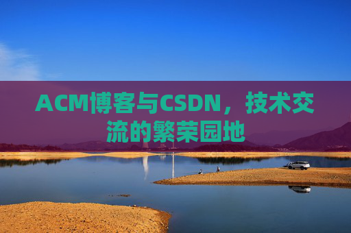 ACM博客与CSDN，技术交流的繁荣园地